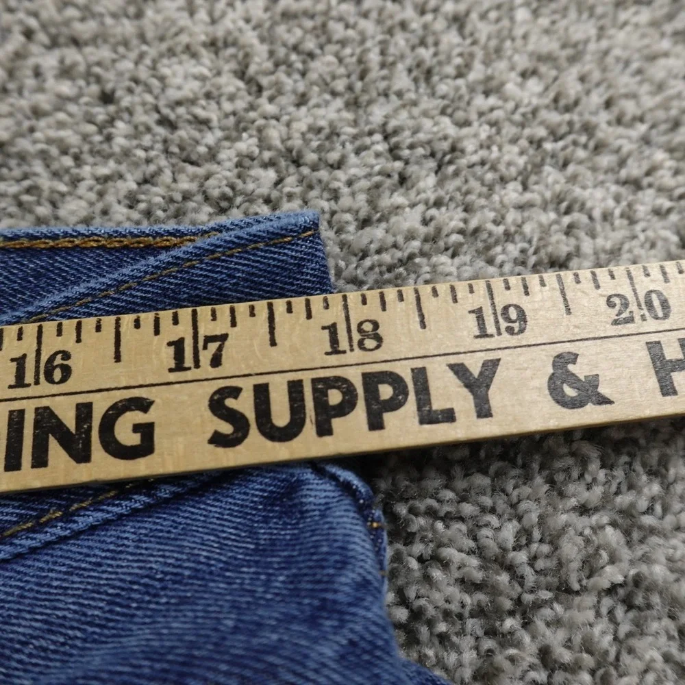 Levis Jeans Mens‎ 36X32 Dark Blue Denim Pants 550 Relaxed Tapered Casual Cotton